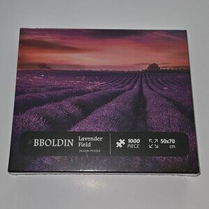 NEW Bboldin Lavender Field Jigsaw Puzzle 1000 Pieces Purple Sunset SEALED